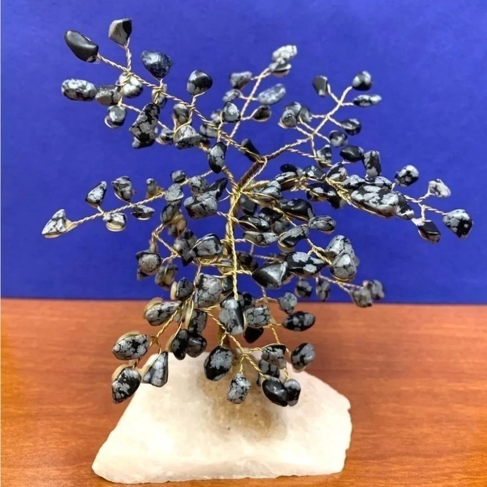 Vintage Twisted Copper Wire Bonsai - Picture 1 of 7